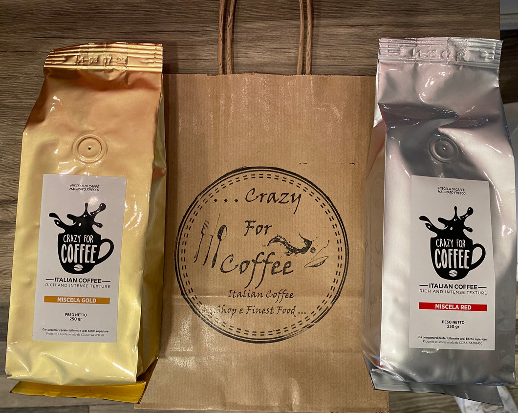 Grounded Organic Coffee 250Gr - Crazy For Coffee ®