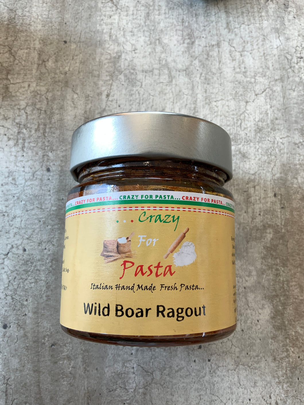 Wild Boar Ragout - Ragù Di Cinghiale 🐗    - 212gr