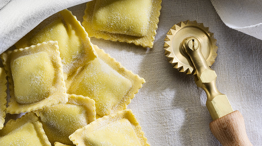 Ravioli Ricotta Cheese and Fresh Spinach